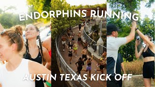 TRAVEL VLOG | Endorphins Running Austin Texas Kick Off