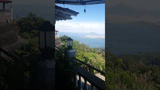 #shorts  Great view of Taal Volcano at RSM lutong bahay Restaurant #trending #viral