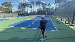 Nathan vs Ryder Brown - NJP U12 Advanced Semi 2