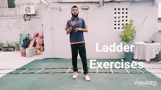 Ladder Exercises, Speed and Agility Training to Increase Foot Speed and Mind Coordinattion.