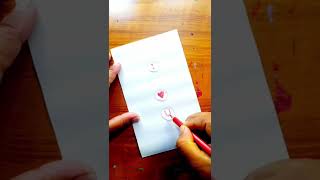 Romantic Love words drawing with Acrylic Painting  #shorts #acrylic #viral #easy #drawing #drawing