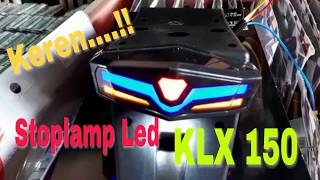 Keren...Stoplamp + Led model ironman KLX 150