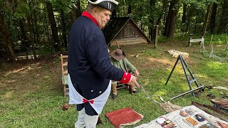 Soldiers Kit (Revolutionary War) #history #historical #subscribe #18thcentury #gopro #shorts