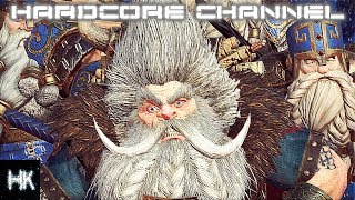 Total War Warhammer 2 - прохождение Hardcore Империи Смертных - Гномы =1= Стальные терминаторы