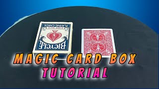 Color Change Card Box Magic Tutorial