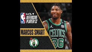 MARCUS SMART 2022 NBA DEFENSIVE PLAYER , 6TH OVERALL PICK IN 2014 NBA DRAFT