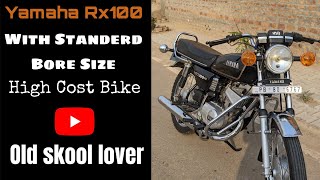 Yamaha Rx100 for sale with Standerd Bore Price High but bike very neet & clean #yamaha #rx100 #rx135