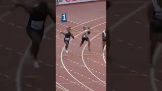 Trevon Bomel vs Yohan Blake impressive 9 94 secs