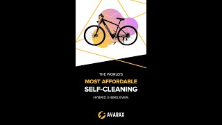 Avarax-E - Self-Cleaning & Most Affordable E-bike - Get Free VPN Check Description