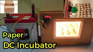 How to Make Easy 12v DC Egg Incubator at Home (বেটাৰীৰ ইনকৱেতৰ) || SG Rangpur