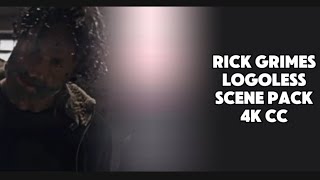 Rick grimes | logoless scenepack | 4K CC+