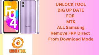 SAMSUNG MEDIATEK- Remove FRP Direct From Download Mode