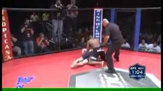 Ring of Combat MMA Fight Ed Gordon knockout