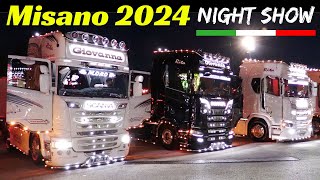 Misano 2024 Camion Decorati/Custom Trucks Night Show - Weekend del Camionista - Lights and Horns! 🔊