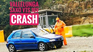 Vallelunga 25/3/2023 - Saxo VTS 16V - Crash