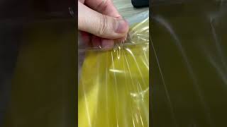 PVA Water soluble self-adhesive garment bag