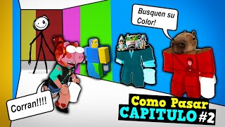 🎨 COLOREA o MUERE Capitulo 2 GUIA COMPLETA Roblox Momentos Divertidos Momentos Divertidos