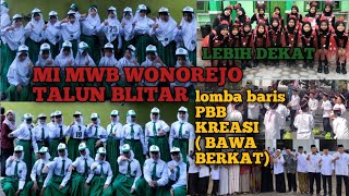 MI MWB WONOREJO TALUN BLITAR lomba baris AGUSTUS || lomba baris berbaris 17 agustus || Talun Blitar