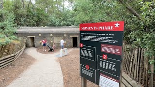 Cap Ferret: un blockhaus visitable au phare