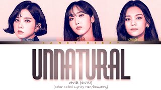 [QUEENDOM2/퀸덤2] VIVIZ UNNATURAL (비비지 UNNATURAL 가사) (Color Coded Lyrics)