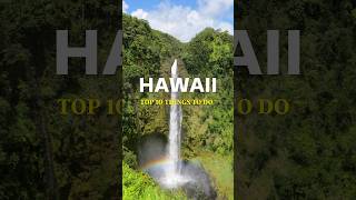 Top 10 Things to do in Hawaii #shorts #hawaii #travel #youtubeshorts