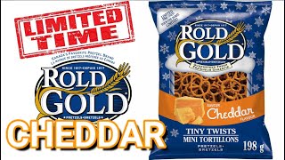 NEW! Rold Gold Cheddar Pretzels!  LIMITED EDITION December 2021