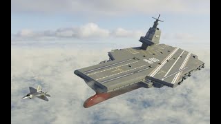 Aircraft carrier 003 VS F22