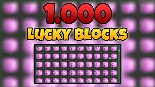 Opening 1.000 Lucky Blocks in Roblox