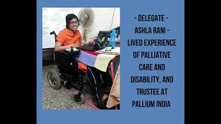 Ashla Rani at the World Health Organisation 148th Executive Board