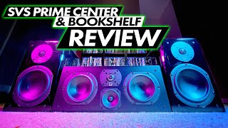 SVS Prime Center and Bookshelves Review | A STEP UP from ENTRY LEVEL