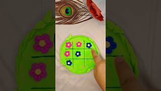 Diy Tic-Tac-Toe Board😍💐Super Clay Craft Ideas🌈✨#shorts#youtubeshorts#viral#trending#diy#craft#clay