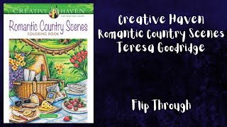 Romantic Country Scenes - Teresa Goodridge - Creative Haven - Flip Through