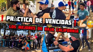 Lucha De Vencidas En Tecate BC | Casi me vuelan la mano | ARM WRESTLING