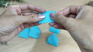 MEMBUAT PITA YANG MUDAH #diy #tutorial #ideas #ribbonbow