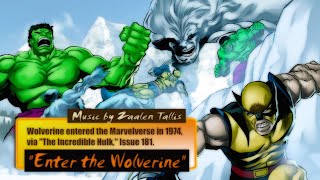 "ENTER THE WOLVERINE" - MUSIC INSPIRED BY THE INCREDIBLE HULK ISSUE 181 - MUSIC BY ZAALEN TALLIS