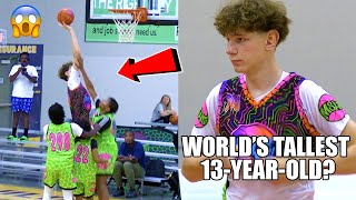 7'3 13-YEAR-OLD IS A CHEAT CODE! Jeremy Gohier DOMINATES in MSHTV Debut!