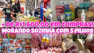 COMPRAS DO MÊS DE OUTUBRO 2024|PASSAMOS DO LIMITE| DESABAFO NO FIM DO VÍDEO😪