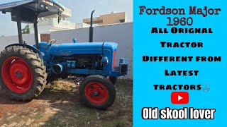 Fordson Major Diesal 1960 all Orignal tractor for sale Tractor lovers Ford & fordson LOVE in india