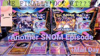 WE FINALLY PULLED IT??! ANOTHER SNOM VIDEO, SHINING LEGENDS PIN COLLECTIONS pack openings, code card