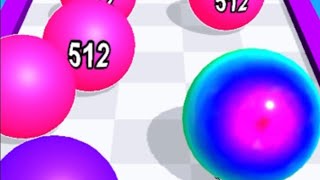 2048 BALLS(Color Balls Run)  - All Levels /Gameplay IOS (Levels 9-12).