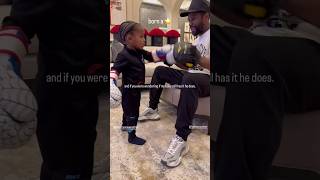 Floyd Mayweather is training his grandson from early 💥