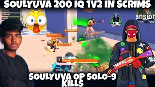 🇮🇳 SOUL OP 10 KILLS IN SCRIMS🔥 | SOULYUVA OP SOLO 9 KILLS SAMSUNG,A3,A5,A6,A7,J2,J5,J7,S5,S6,S7