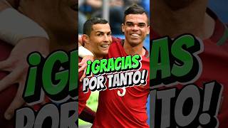 PEPE LLORANDO CON CRISTIANO RONALDO #PEPE #CR7 #portugal #euro #francia #cristianoronaldo