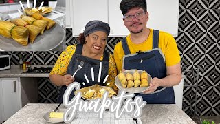 COMO HACER GUAPITOS VENEZOLANOS / HALLAQUITAS DE MAIZ / TAMALES DE ELOTE