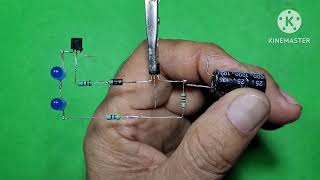 Diy : Ultimate Led Flasher Circuit |Bc547 Transistor Project |#ledlight #diy #Bc547 |