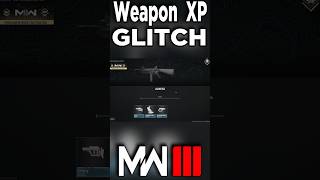 UNLIMITED WEAPON XP GLITCH IN MW3!