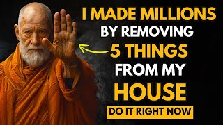 PROVEN✅ 5 THINGS TO ELIMINATE FROM YOUR HOME IMMEDIATELY - LAW OF ATTRACTION || BUDDHIST TEACHINGS