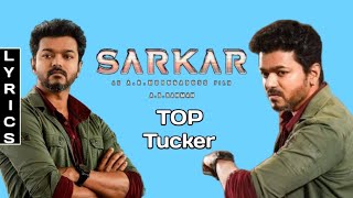 Top Tucker song lyrics in telugu | Sarkar | Vijay | Keerthi suresh