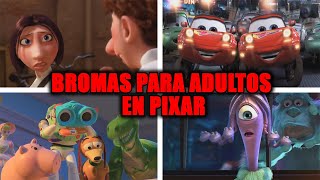 20 BROMAS para ADULTOS OCULTAS en Peliculas de PIXAR que NO VISTE de NIÑO