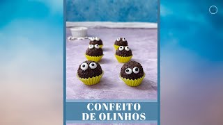 CONFEITO DE OLHINHOS│HALLOWEEN #halloween #confeitos #confeitaria